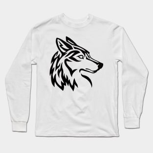 Tribal Husky Long Sleeve T-Shirt